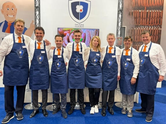 The Teijsen team at the IFFA trade fair in Frankfurt, 2022